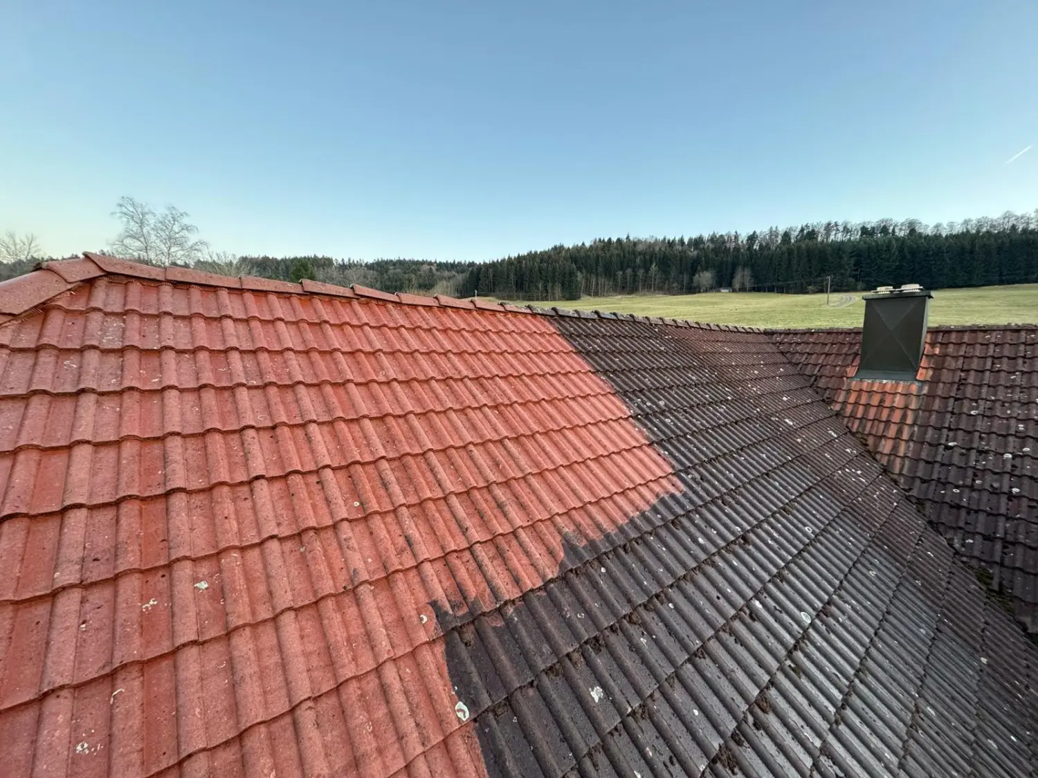 Dachreinigung durch Zollernalb Clean Service